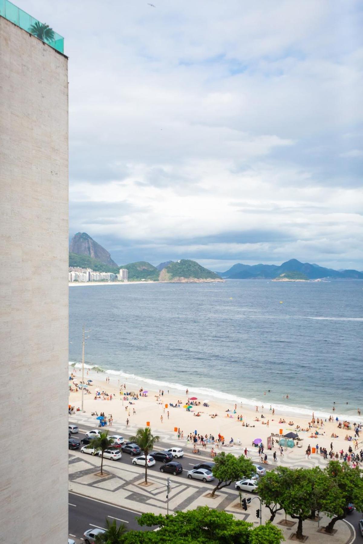 Vista Praia De Copacabana Quarto Laranja 304 Río de Janeiro Exterior foto